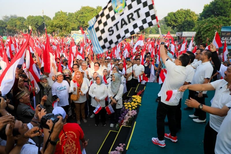 Pj Gubernur Adhy Bersama Ribuan Masyarakat Sambut Tahun Baru Islam