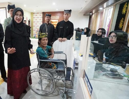 Kantor BPN Banyuwangi Dilengkapi Fasilitas Ramah Lansia, Disabilitas