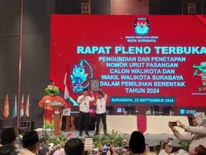 Eri-Armudji : Nomor Satu, Artinya Bersatu Menyatukan Kota Surabaya