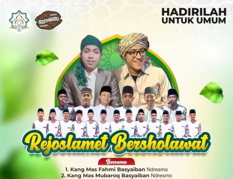 Pemuda Gelar Rejoslamet Bersholawat di Wisata Religi Sayyid Sulaiman
