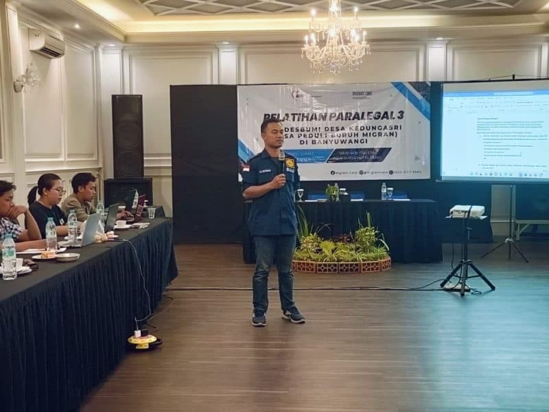 Lindungi Pekerja Migran, Peradi Banyuwangi Beri Wawasan Hukum
