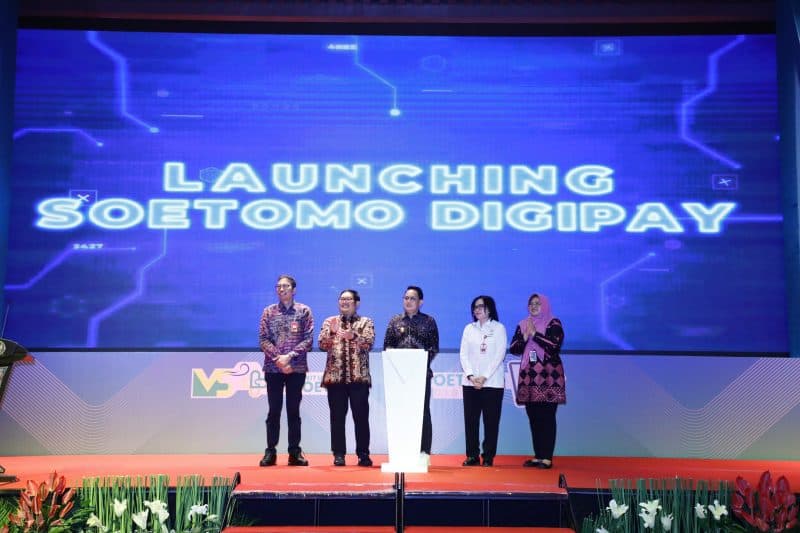 Pj Gubernur Jatim Launching Aplikasi DigiPay RSUD Dr Soetomo