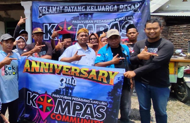 5 Paguyuban PKL Di Jombang Serentak Dukung Pasangan WarSa Pilkada 2024