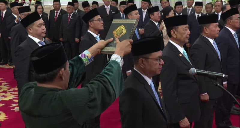 Deretan Aktivis 98, Musisi dan Artis Resmi Masuk Kabinet Merah Putih