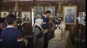 Menteri Pertahanan Sjafrie Sjamsoeddin Ziarah ke Makam Pak Harto