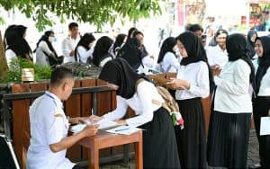 Ribuan Peserta Seleksi CPNS 2024 Ikuti Ujian SKD di Banyuwangi