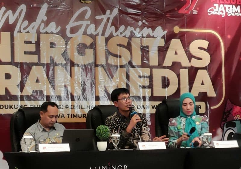 KPU Bahas Debat Pertama Pilgub Jatim 18 Oktober