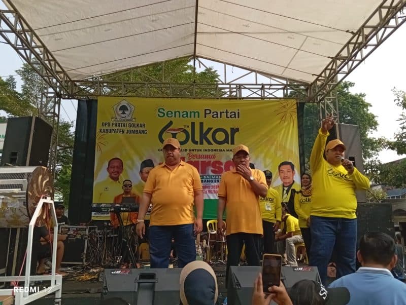 Pecahkan Rekor MURI 2.000 Massa Pada HUT Ke 60 Tahun Partai Golkar