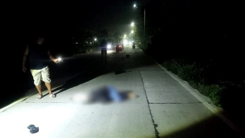 Tragis! Pemotor Tewas Tersangkut Kabel Telkom Yang Melintang Di Jalan