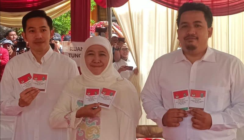 Khofifah Optimis Menang di Pilgub Jatim 2024