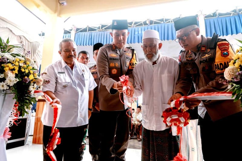 Peresmian Gedung Baru Mapolsek Diwek, Kapolres Apresiasi Peran Warga