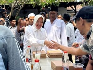 Risma: Normalisasi Kali Porong Agar Sidoarjo Tidak Beli Air Surabaya