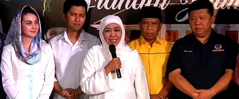 Rekap KPU RI Sementara, Khofifah-Emil Menang 58,7 Persen