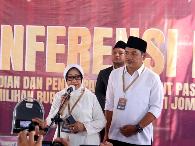Pasangan Petahana Pilkada Jombang 2024 Ucapkan Selamat Untuk WarSa