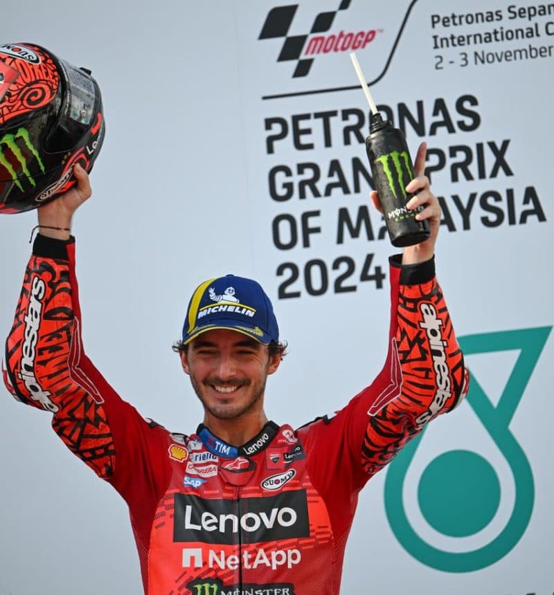 Perebutan Gelar Terus Berlanjut, Bagnaia Taklukkan Martin Di Sepang