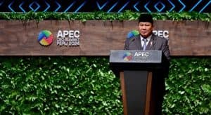 Presiden Prabowo Sampaikan Pidato Utama di APEC CEO Summit di Peru