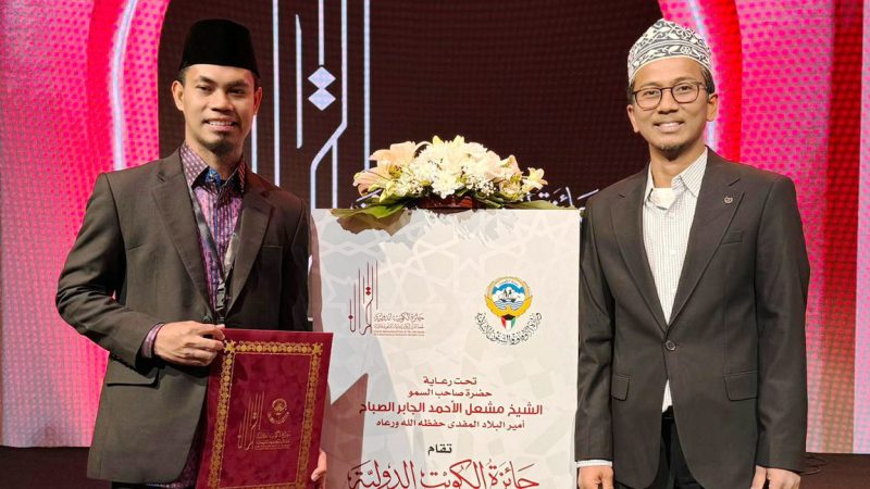 Syamsuri Qari Asal Provinsi NTB Juara 1 MTQ Internasional di Kuwait