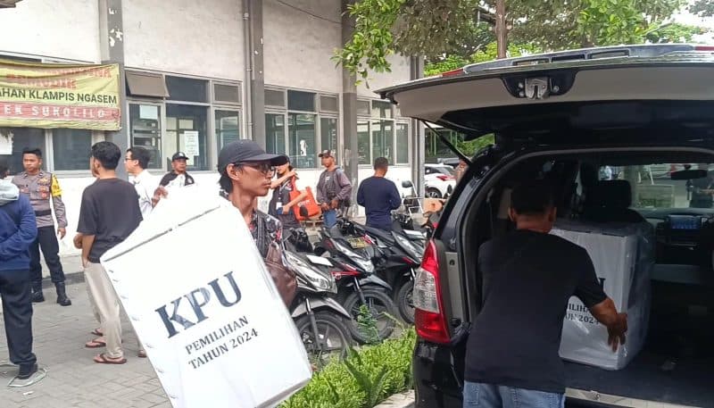 Logistik Pilkada 2024 Serentak Mulai Didistribusikan ke TPS