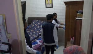 BNNP Jatim Geledah Rumah Oknum Polisi Diduga Pengendali Pengedar Sabu