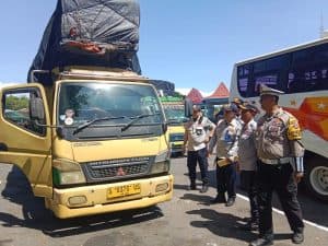 Jelang Nataru, Tim Gabungan Jombang Gelar Ramcek di Terminal Kepuhsari