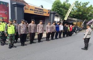 Libur Nataru, Kodim 0808 & Polres Blitar Siaga Pos Pengamanan Terpadu