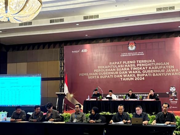 Penghitungan Suara Tuntas, Ipuk – Mujiono Menang di Pilkada 2024