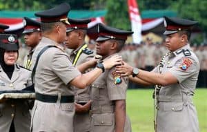 900 Bintara Polri Baru Siap Mengabdi Untuk Negeri