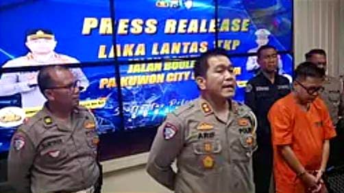 Ulah Pengemudi Mabuk, Tabrakan Beruntun Terjadi di Kenjeran