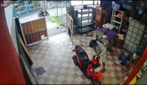 Motor Pegawai Katering Raib Digondol Maling