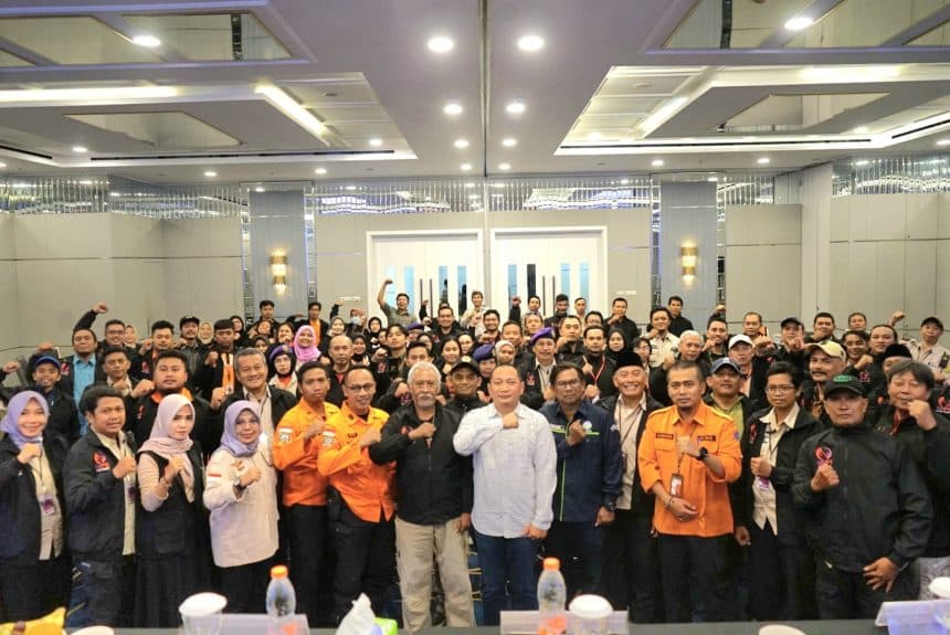 80 Organisasi Relawan Penanggulangan Bencana Rakor Bareng BPBD Jatim