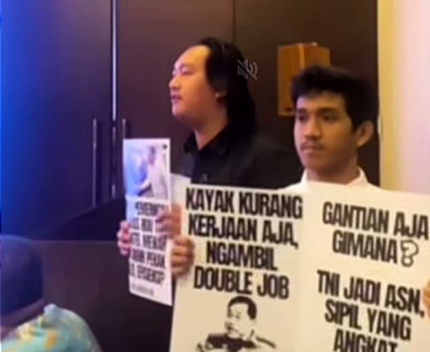 KontraS Geruduk Rapat RUU TNI Berbuntut Kantor Diteror Dini Hari