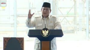 Pabrik Pemurnian Emas Freeport Gresik, Prabowo: Kita Harus Bersyukur