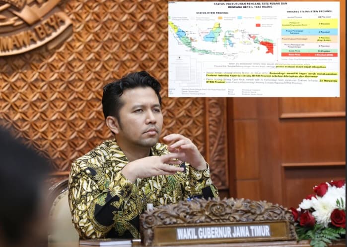 Wagub Emil: Pemprov Jatim Selesaikan Rencana Detail Tata Ruang