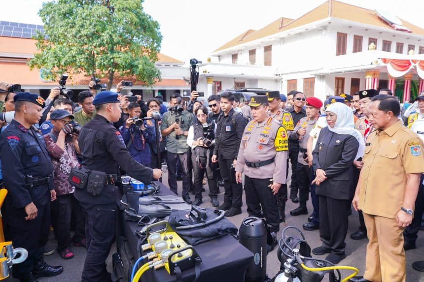 Kapolri Pimpin Apel di Surabaya: Jatim Siap Jamin Keamanan Lebaran