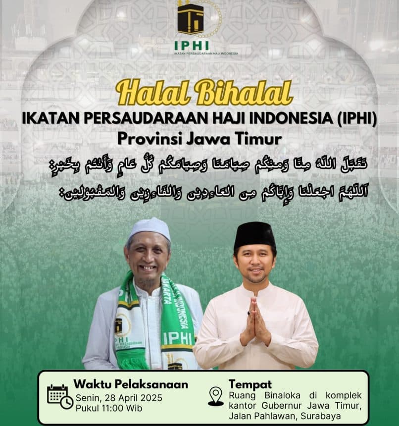 IPHI Jatim Halal Bihalal: Silaturahim dan Doa Bersama untuk Calon Haji