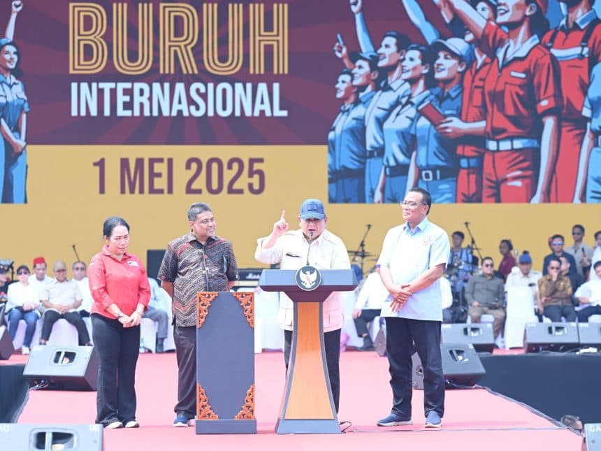 Mayday: Prabowo Bentuk Dewan Kesejahteraan Buruh untuk Perbaiki Aturan