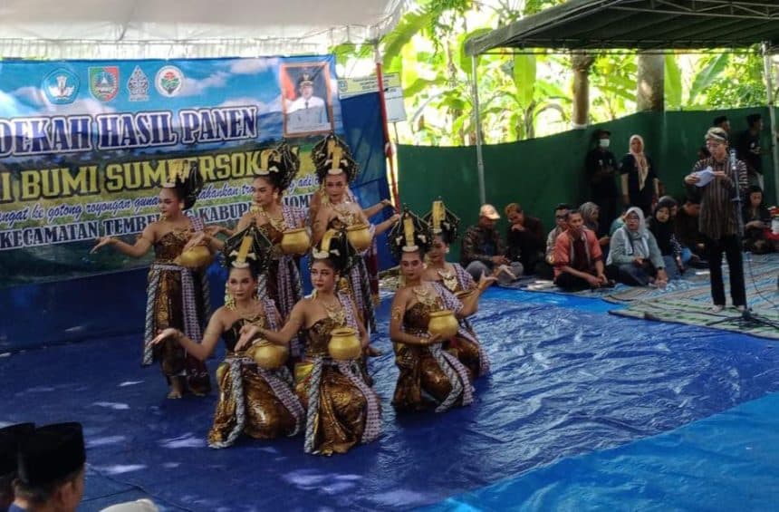 Tradisi Gawai Bumi, Syukuran Hasil Panen Petani Sumbersoko Jombang