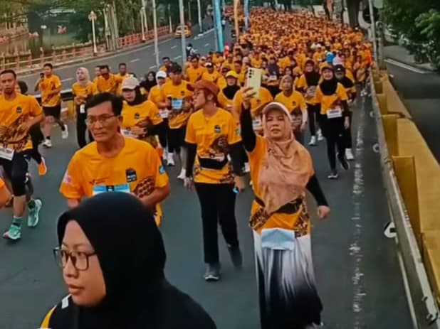 Hari Jadi Kota Surabaya Dimeriahkan 4.600 Pelari Half Marathon