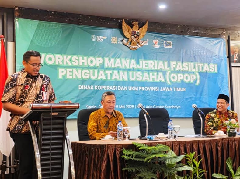 Majukan Pengusaha Pesantren, Diskop Jatim Gelar Workshop Manajerial