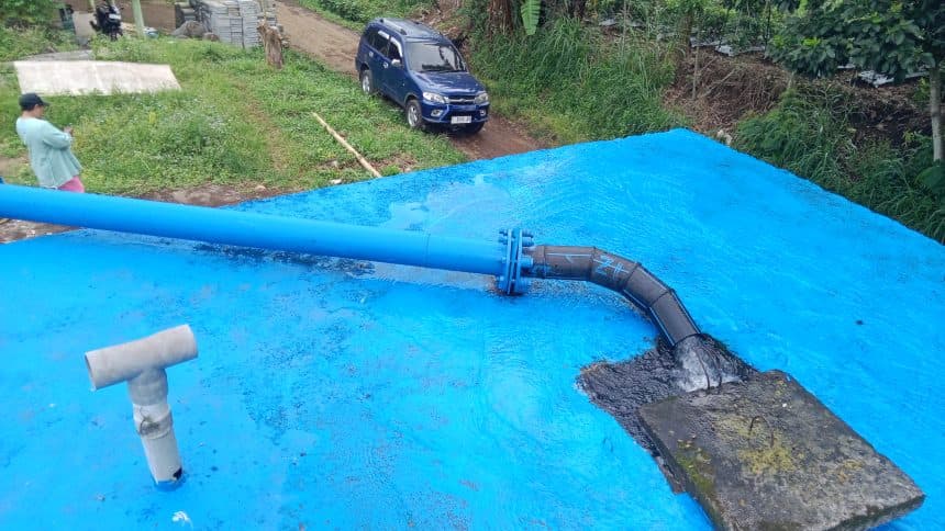 5 Bulan Tunggu Janji Gubernur Khofifah, Air SPAM Singosari Mengalir