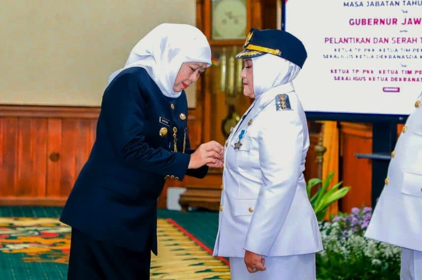 Menang PSU Magetan, Nanik-Suyatni Resmi Dilantik di Grahadi Surabaya