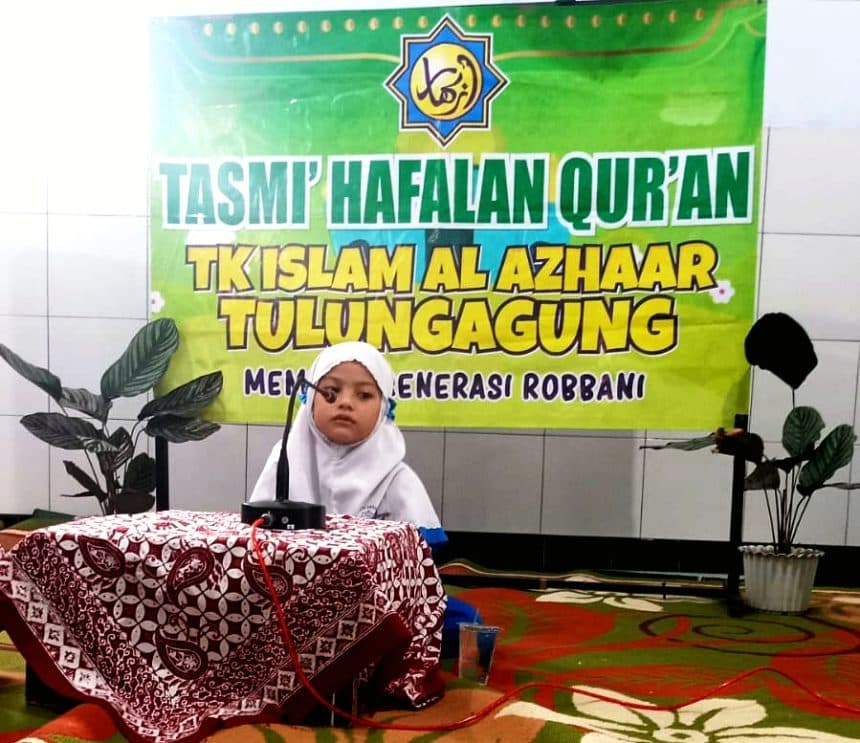 TK Al Azhaar Tulungagung Gelar Tasmi’ Al Qur’an Juz 30 Anak Usia Dini