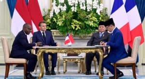 Indonesia-Prancis Teken 21 MoU, Salah satunya Pertukaran Info Rahasia