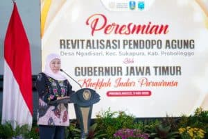 Perkuat Budaya & Ekonomi Lokal, Khofifah Resmikan Pendopo Agung Bromo