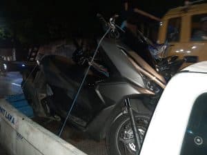 Kecelakaan Tiga Kendaraan Sepeda Motor, Dua Warga Meregang Nyawa