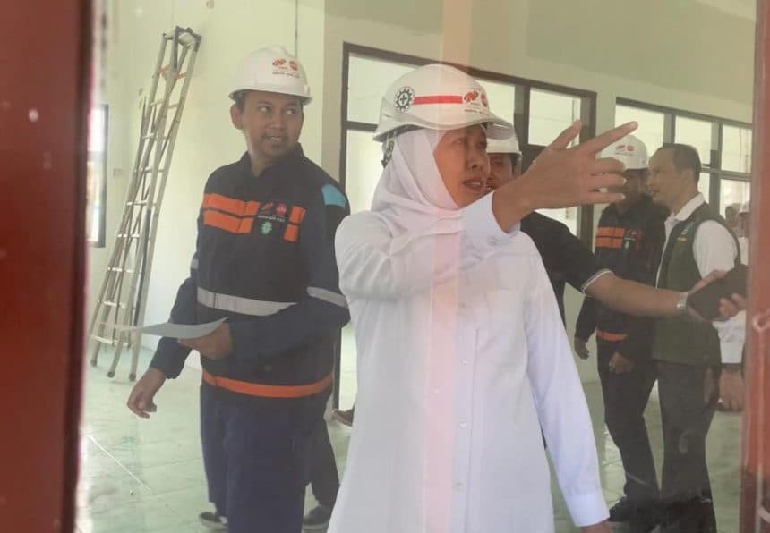 Khofifah Tinjau Sekolah Rakyat di Jombang, Pastikan Bulan Juli Dibuka