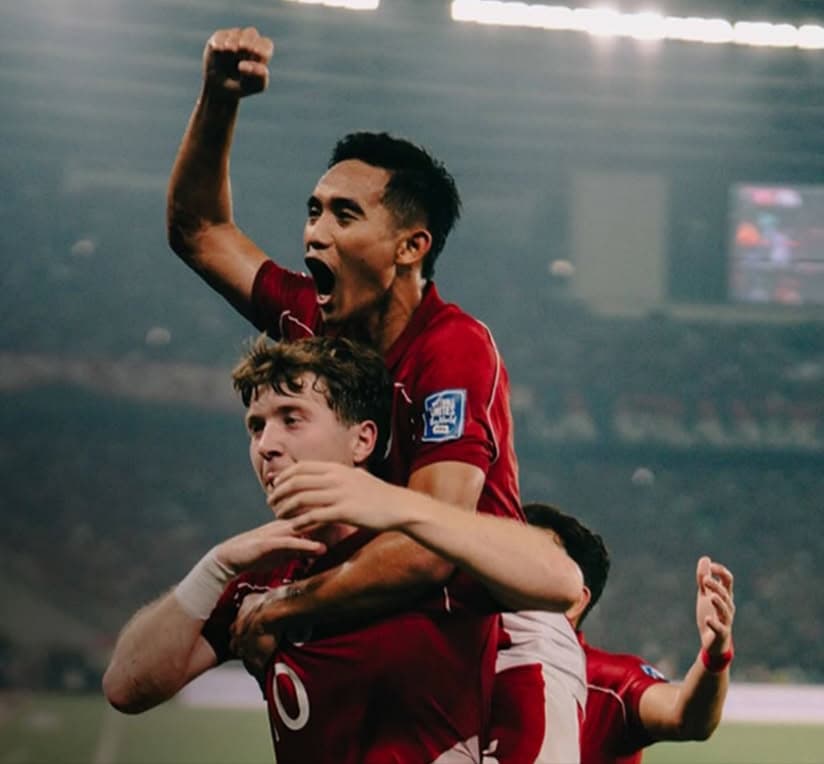 Gol Penalti Romenij Penentu Kemenangan Dramatis Indonesia VS China 1-0