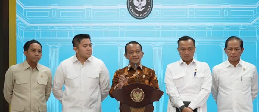 Menteri Bahlil Minta Publik Hati-hati Sikapi Info Tambang Pulau Gag