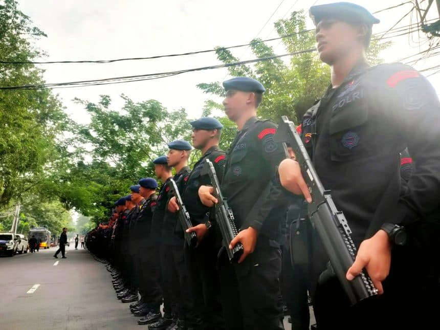 Polisi Berhasil Amankan Eksekusi Rumah di Jl Dr Soetomo 55 Surabaya