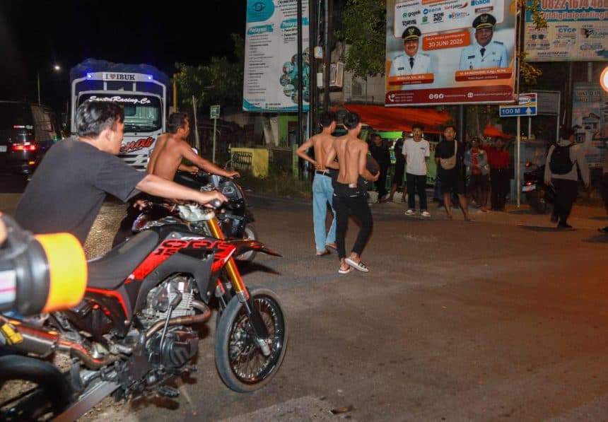 Nekat Konvoi Pengesahan Anggota, Polisi Ciduk 45 Pesilat di Jombang